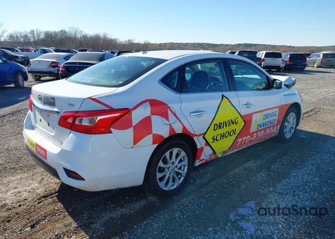 2017 Nissan Sentra Sv from USA, damaged, VIN 3N1AB7AP1HY343679